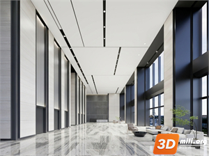 Lobby front desk Skp Files 